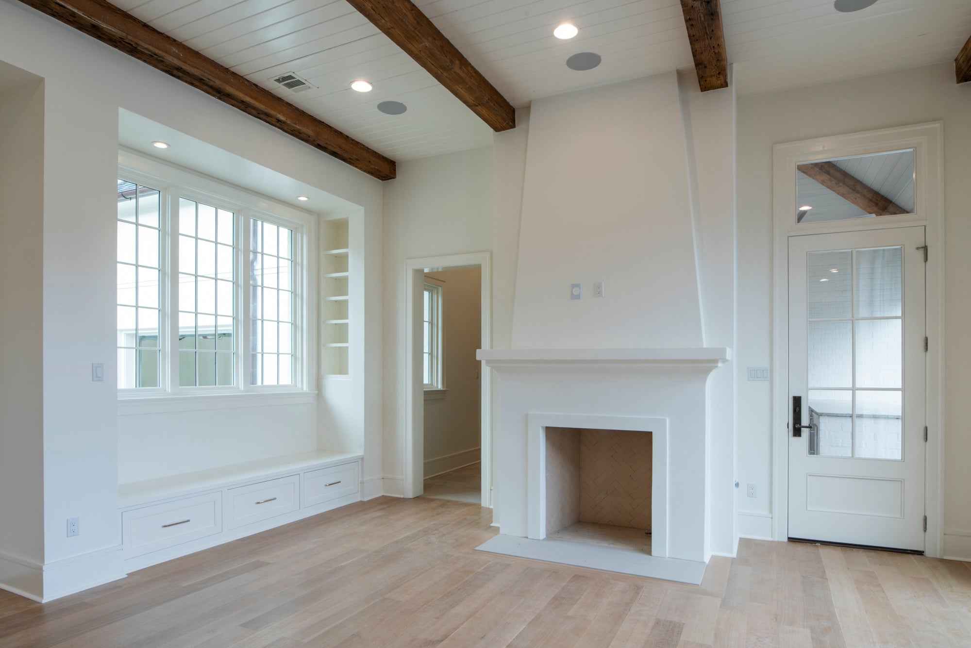 Southern Urban Timber Beams and Transom Doors