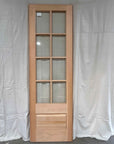 2'6" x 8'0" Exterior Door With 8 Glass Lites