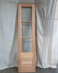 2'0" x 8'0" Wood Exterior Doors with 3 Glass Lites