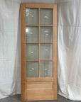 3'0" x 8'0" Wood Exterior Doors with 8 Glass Lites