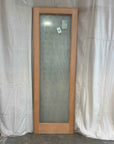 2'8" x 8'0" Wood Exterior Doors with 4 Glass Lites