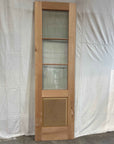 2'6" x 8'0" Wood Exterior Doors with 3 Glass Lites