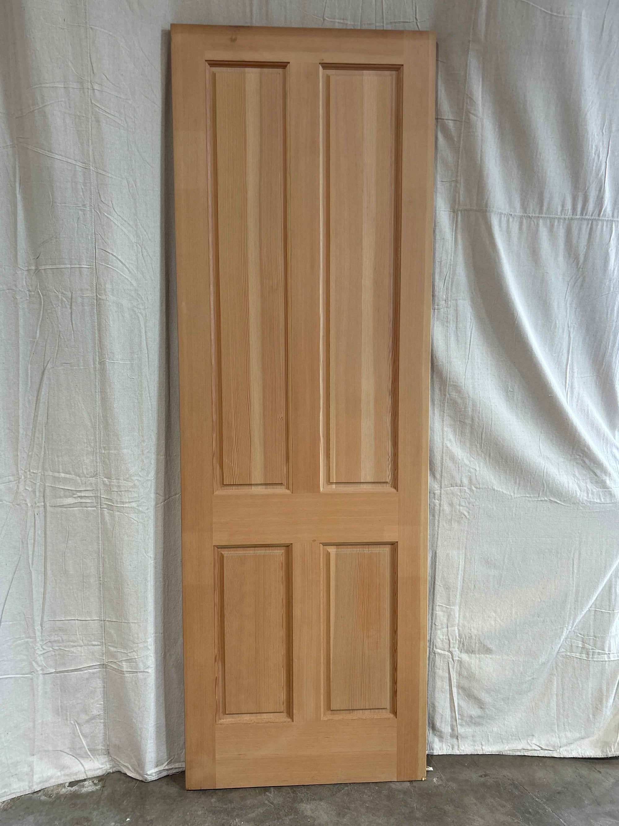 2&#39;8&quot; x 8&#39;0&quot; Wood Exterior Doors with 4 Panels