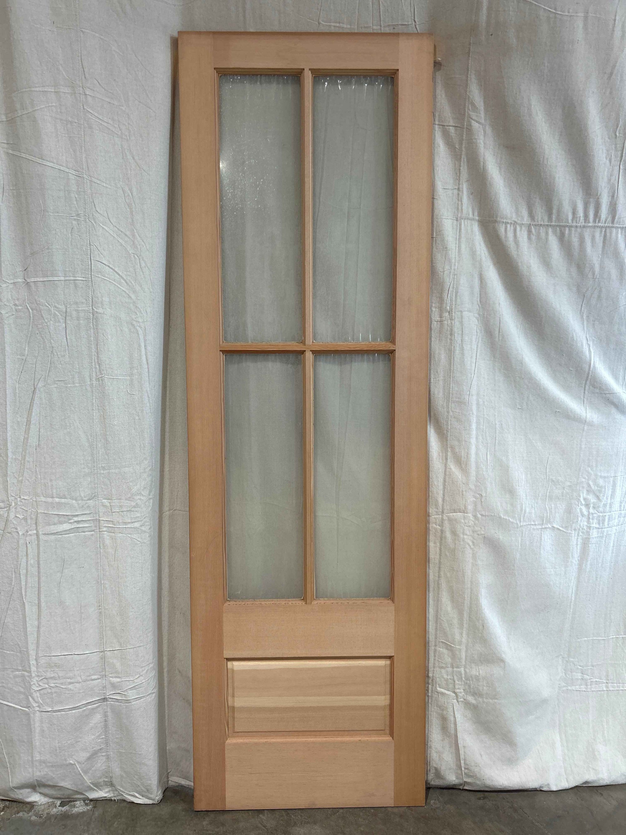 2&#39;6&quot; x 8&#39;0&quot; Wood Exterior Doors with 4 Glass Lites
