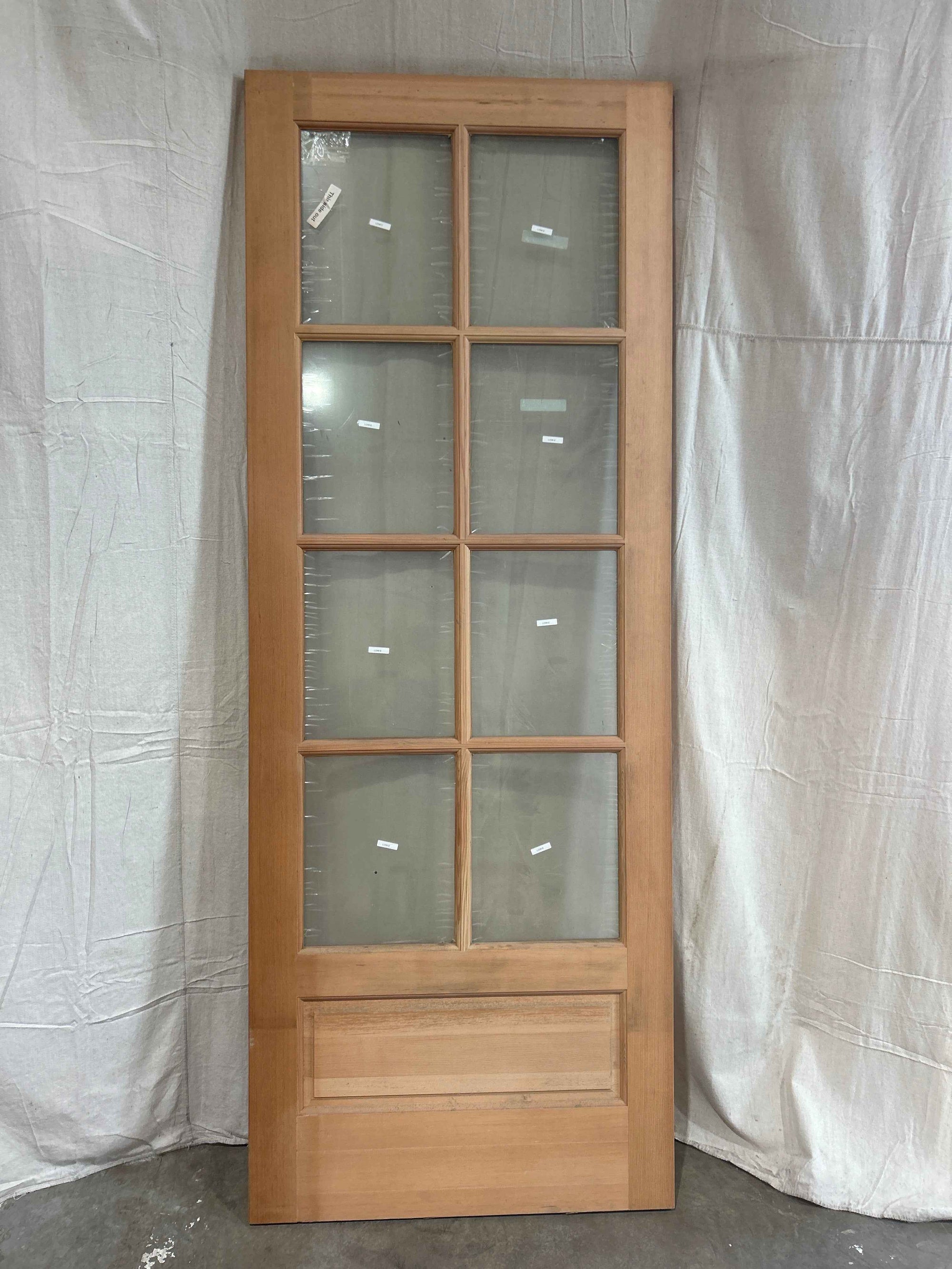 3&#39;0&quot; x 8&#39;0&quot; Wood Exterior Doors with 8 Glass Lites
