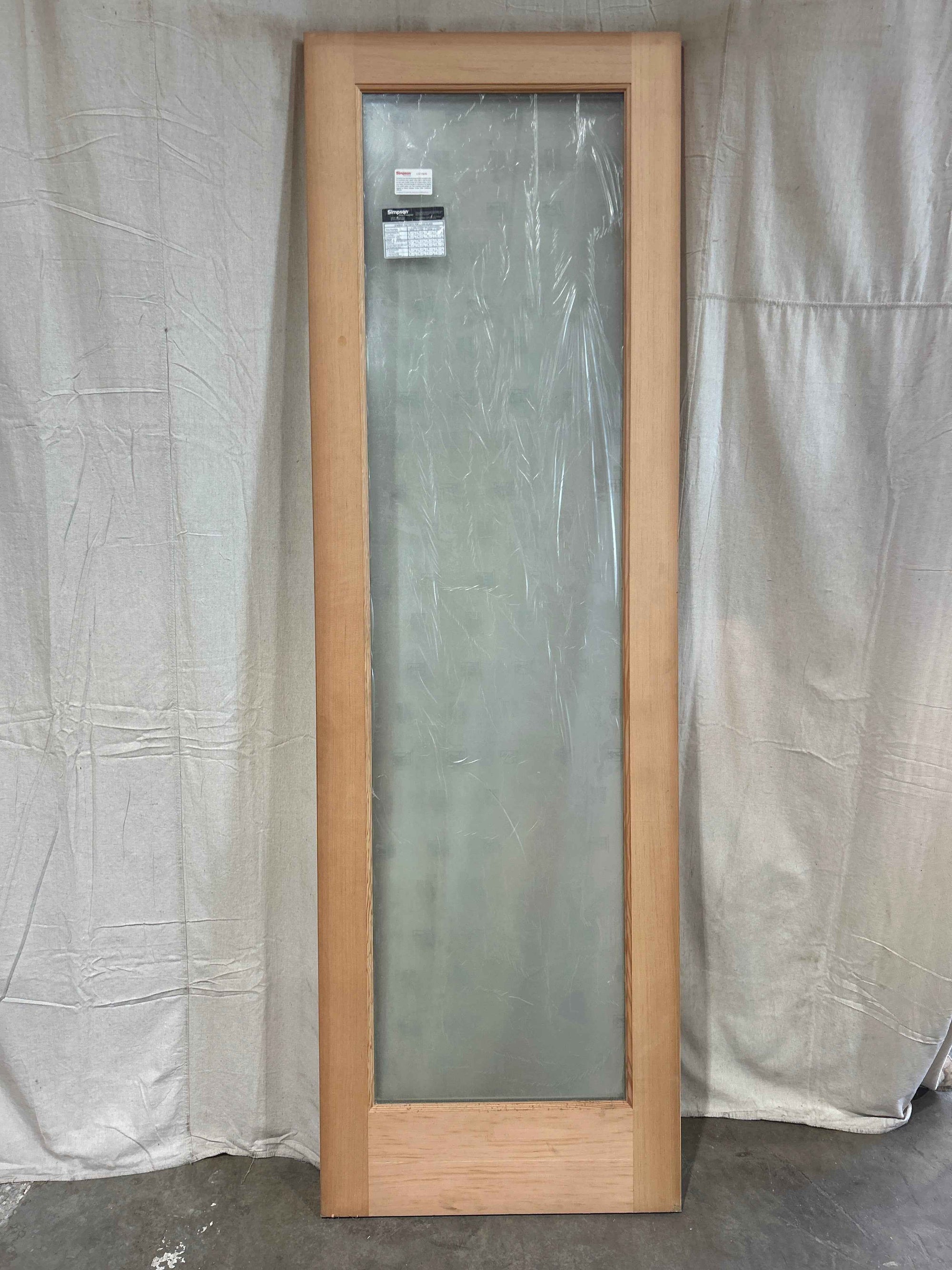 2&#39;6&quot; x 8&#39;0&quot; Wood Exterior Doors with 4 Glass Lites