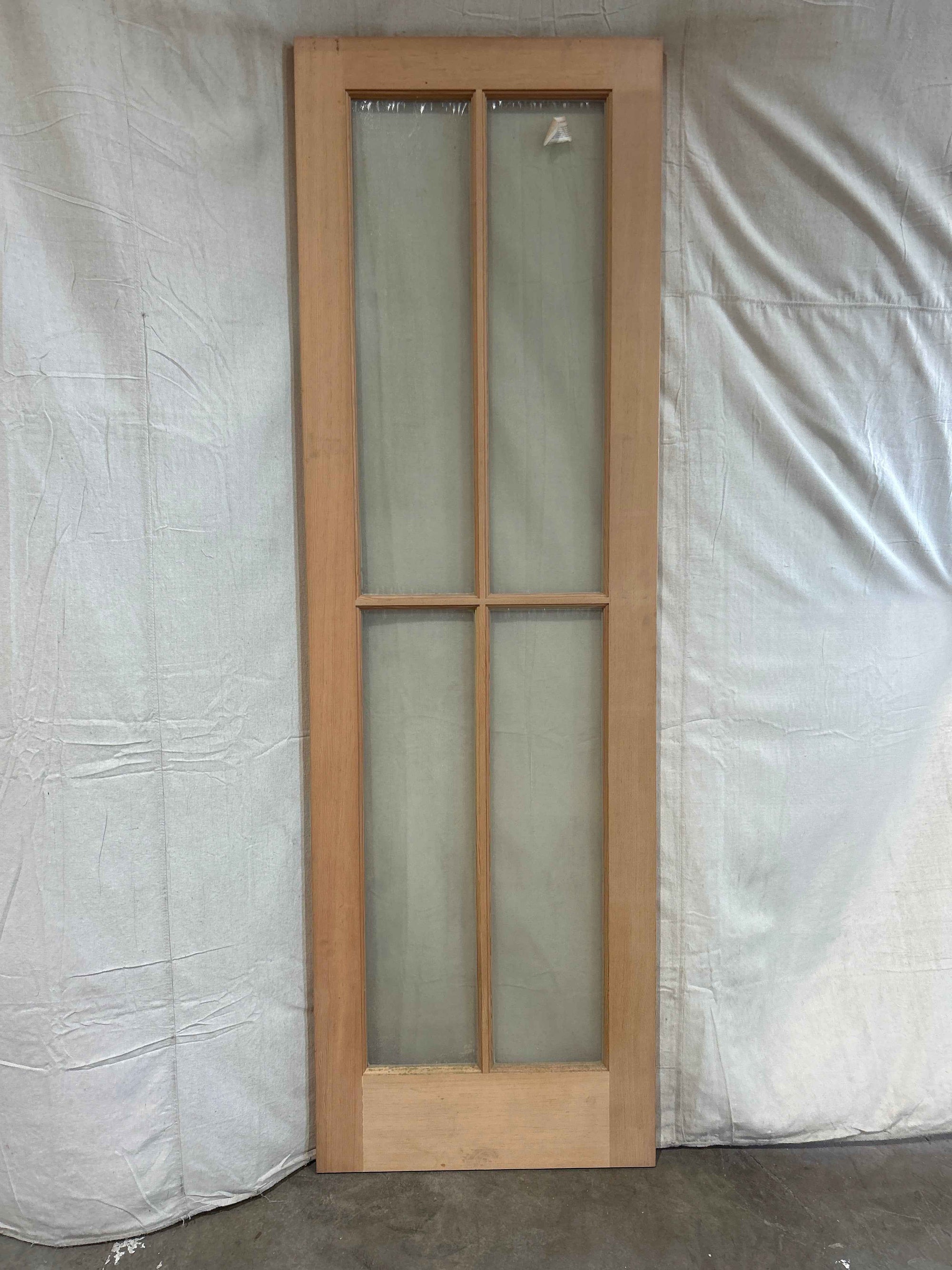 2&#39;6&quot; x 8&#39;0&quot; Wood Exterior Doors with 4 Glass Lites